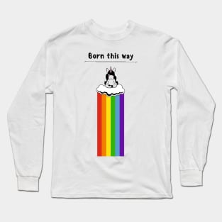 LGBT Rainbow Pride - Born This Way Long Sleeve T-Shirt